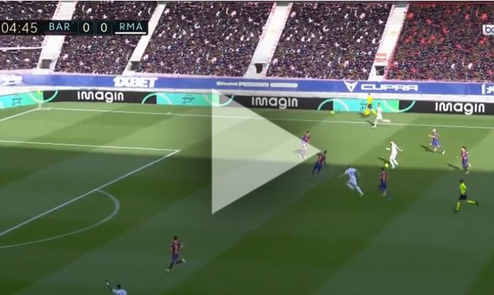 Fede Valverde STRZELA GOLA Barcelonie! 0-1 [VIDEO]